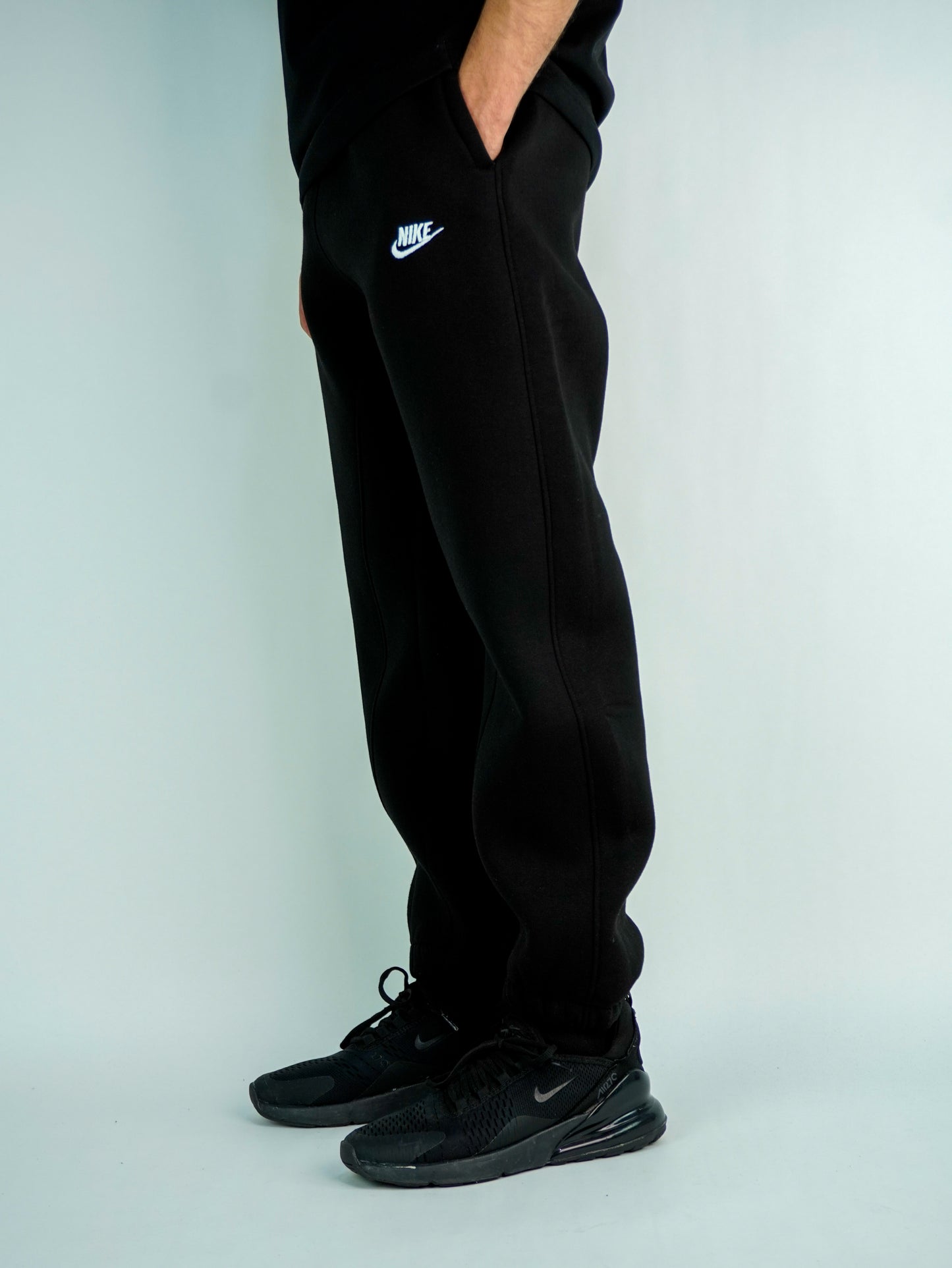 Black - Fleece Jogger Pants