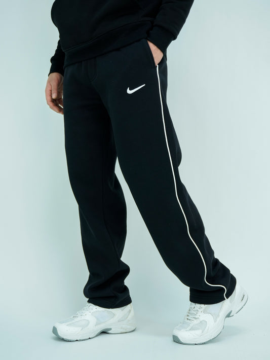 Wide leg jogger pants