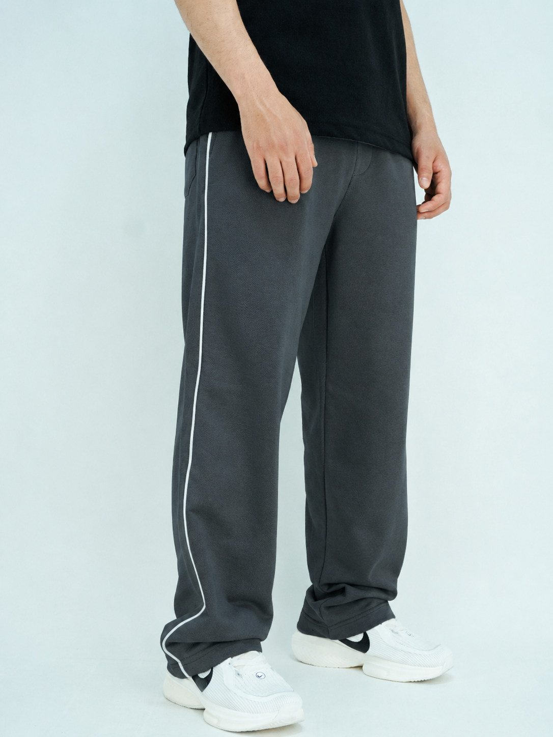 Slat grey - Wide leg jogger pants