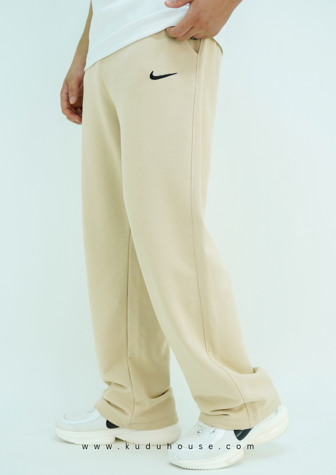 Beige - Vintage Baggy Jogger