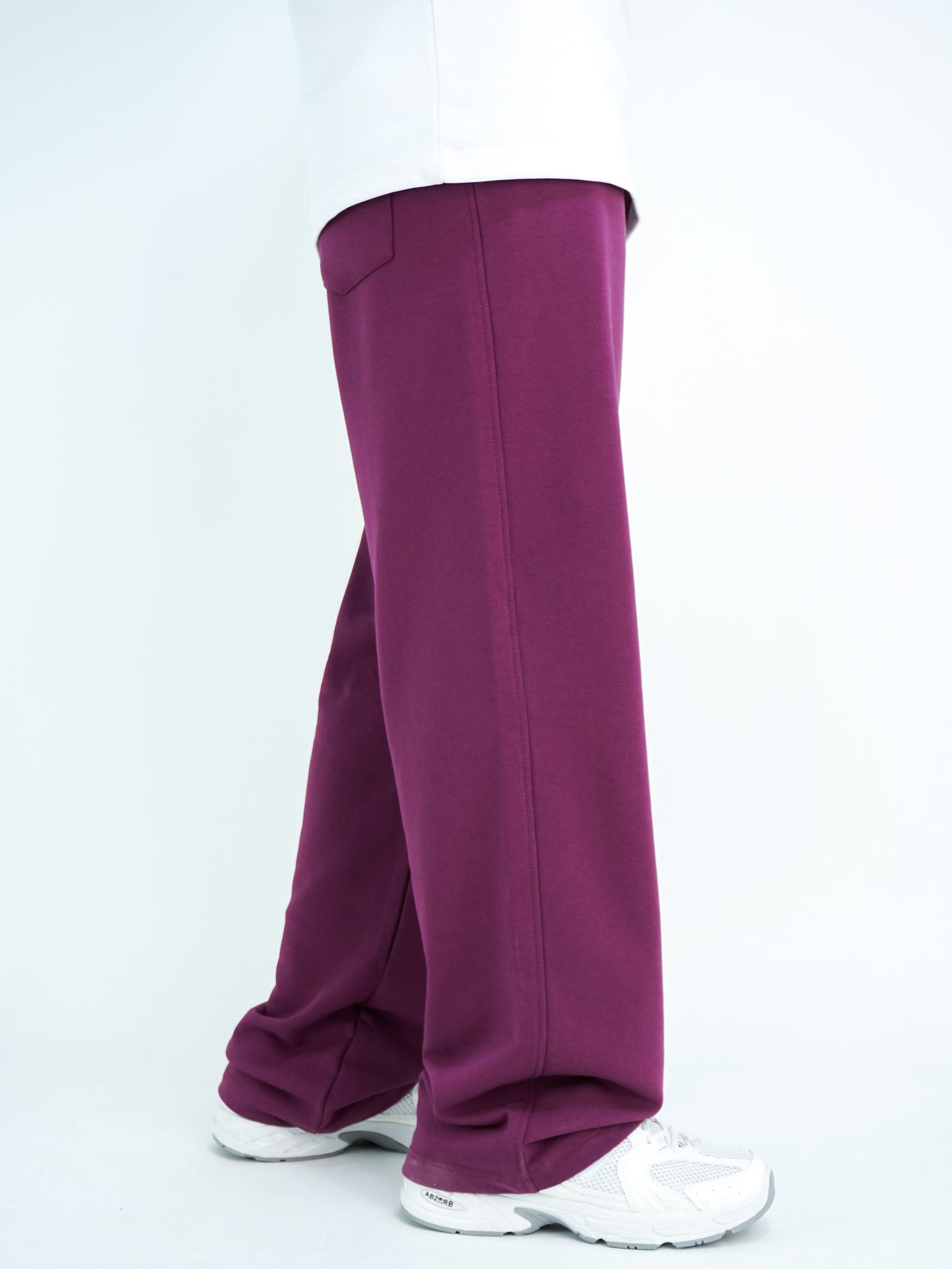 Burgundy - Comfort Baggy Jogger