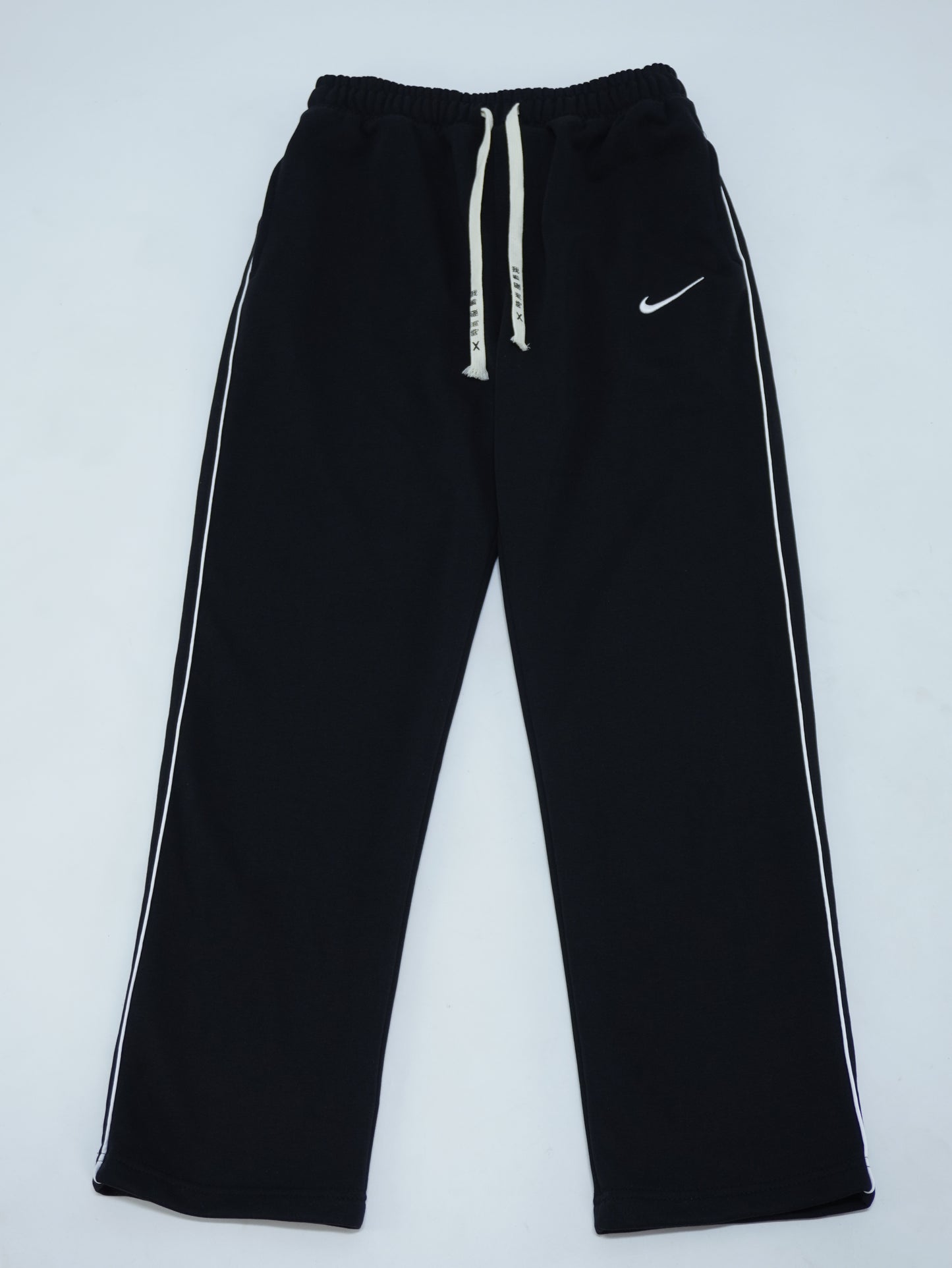 Black - Wide leg jogger pants