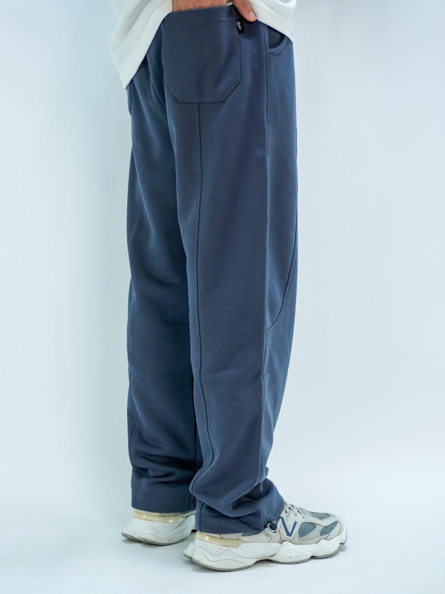 Dusty navy unisex sweatpants