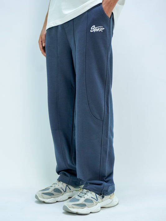 Dusty navy unisex sweatpants