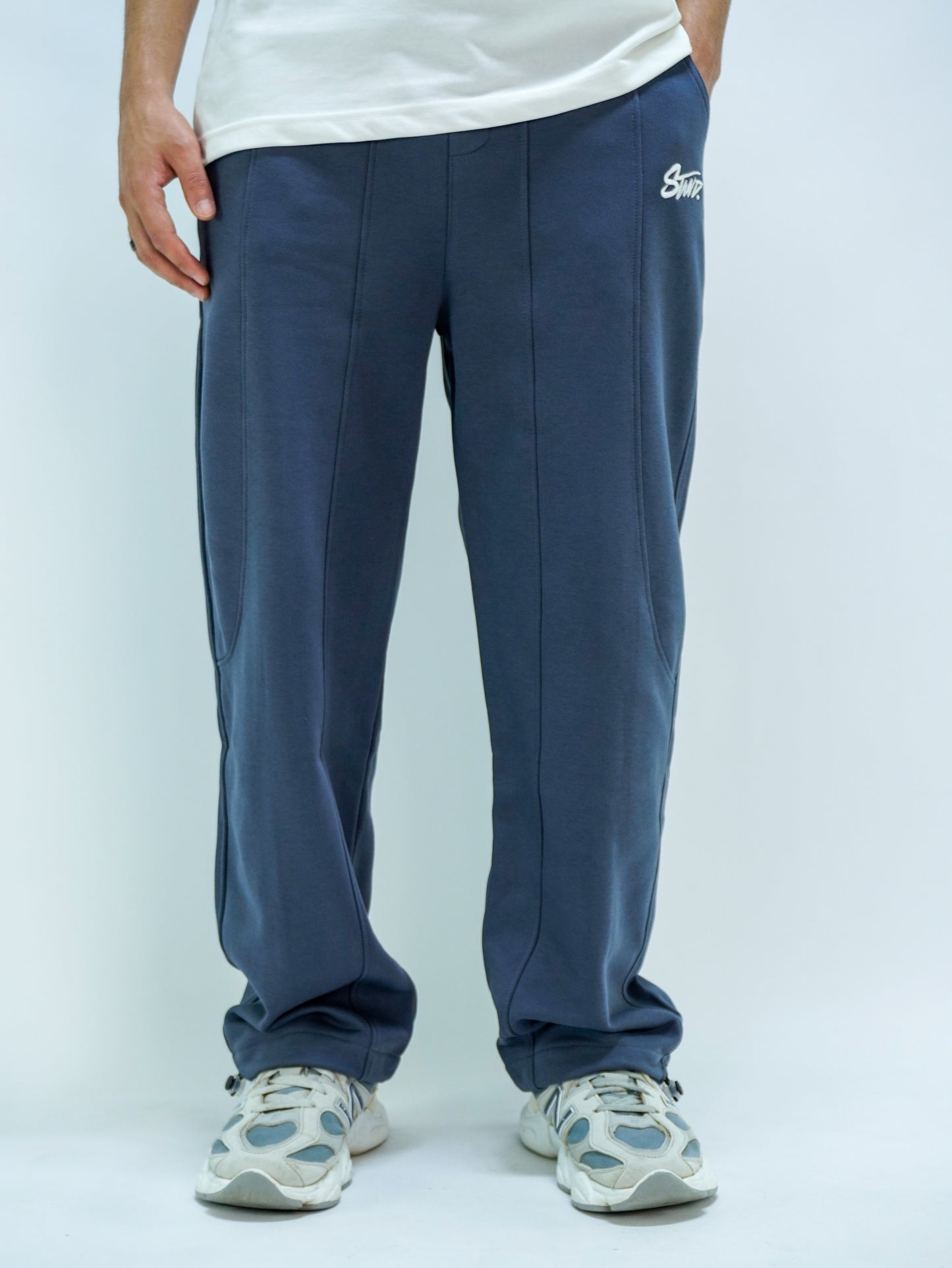 Dusty navy unisex sweatpants