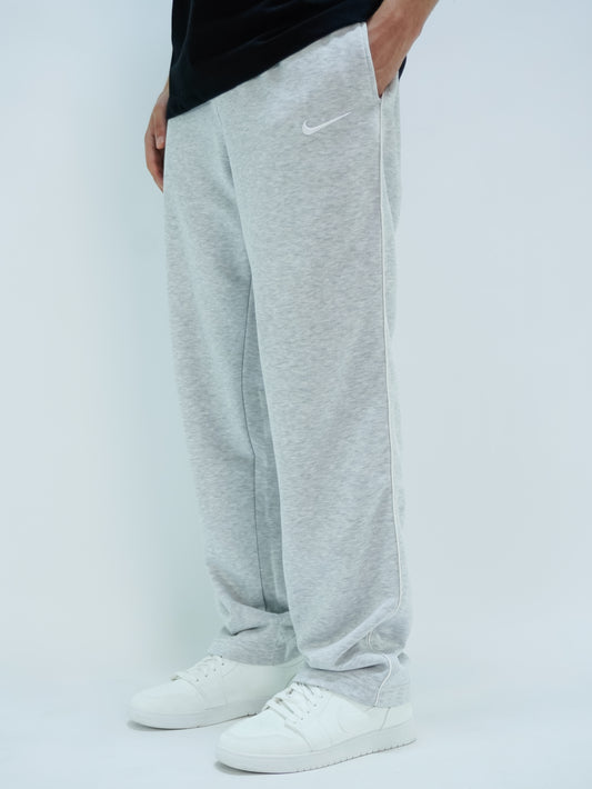Gray - Wide leg jogger pants