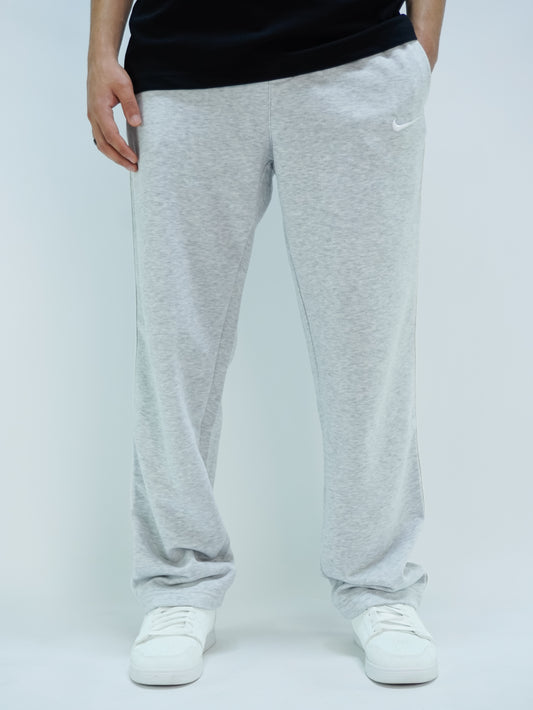 Gray - Wide leg jogger pants