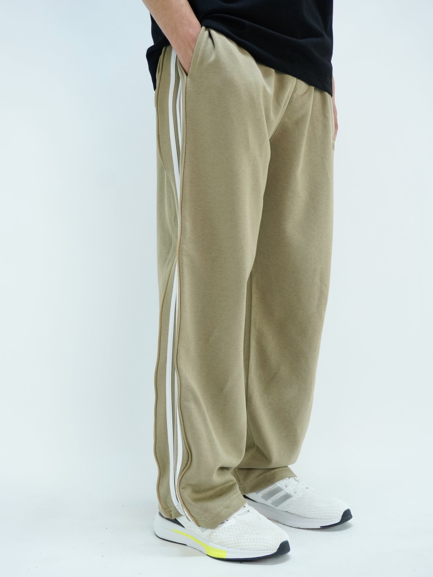 Beige - Premuim baggy jogger pants