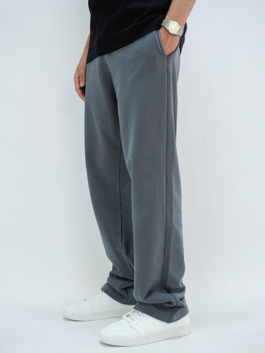 Slate Grey - Basic jogger pants