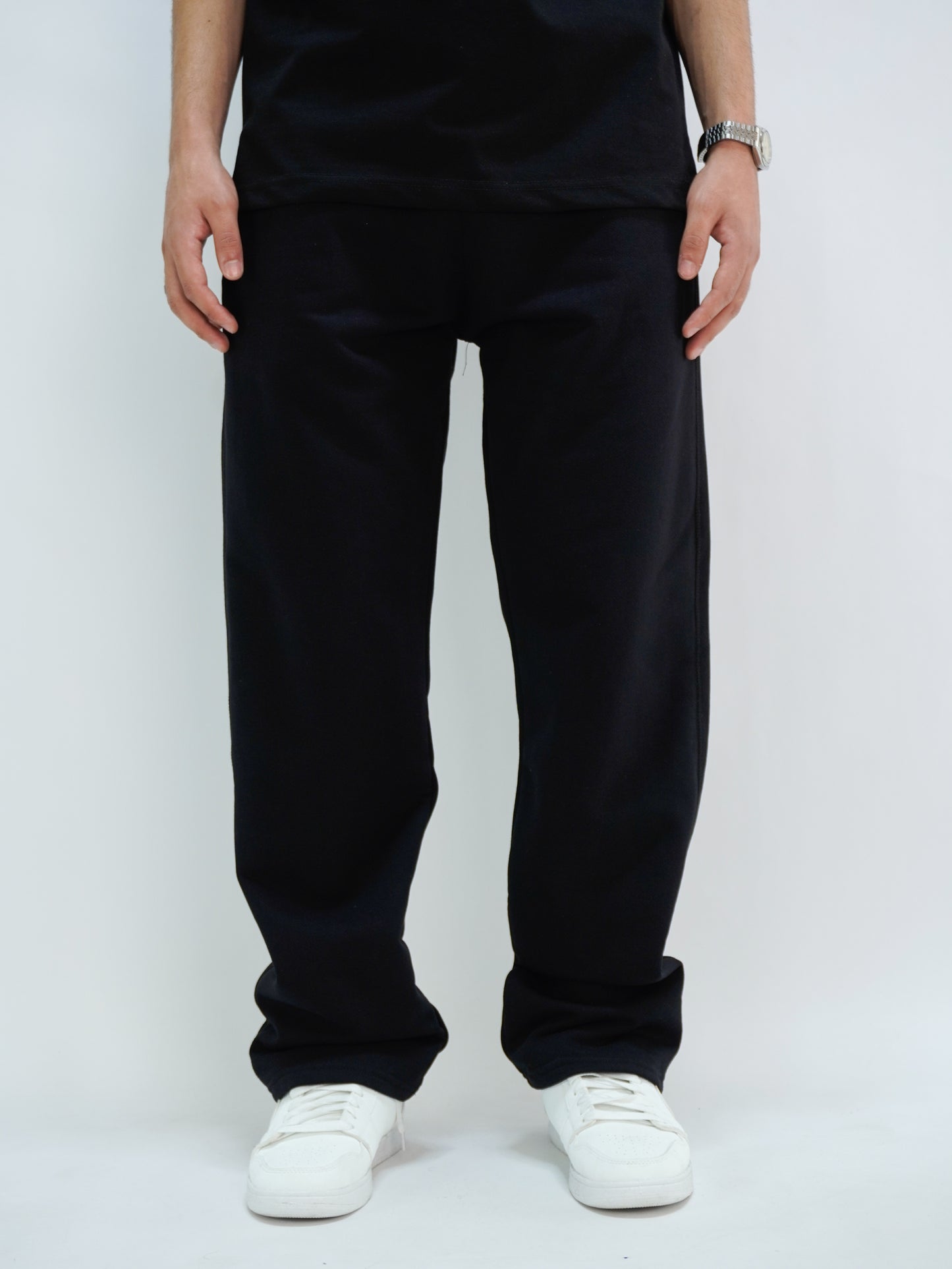 Black - Basic jogger pants