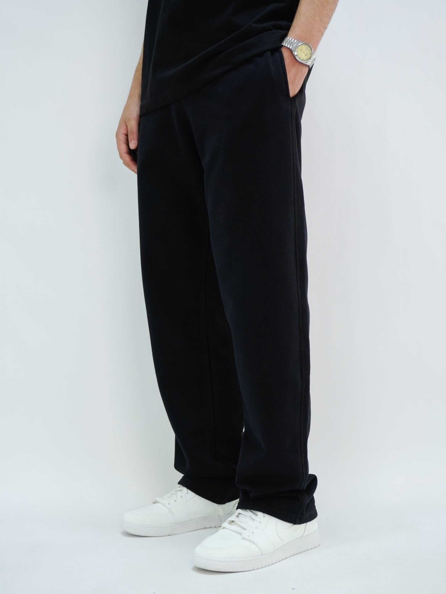 Black - Basic jogger pants