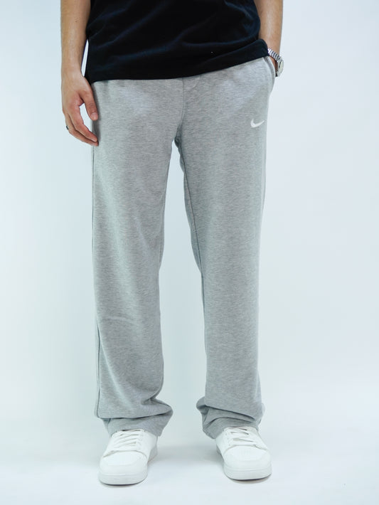 Gray - Solid jogger pants