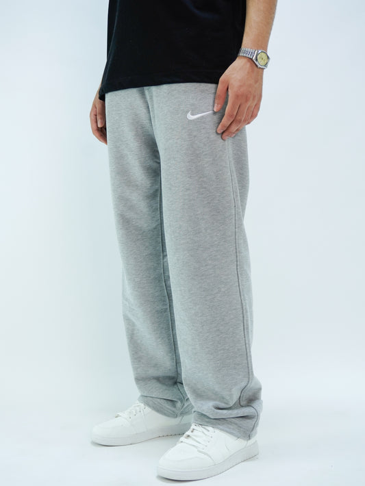 Gray - Solid jogger pants