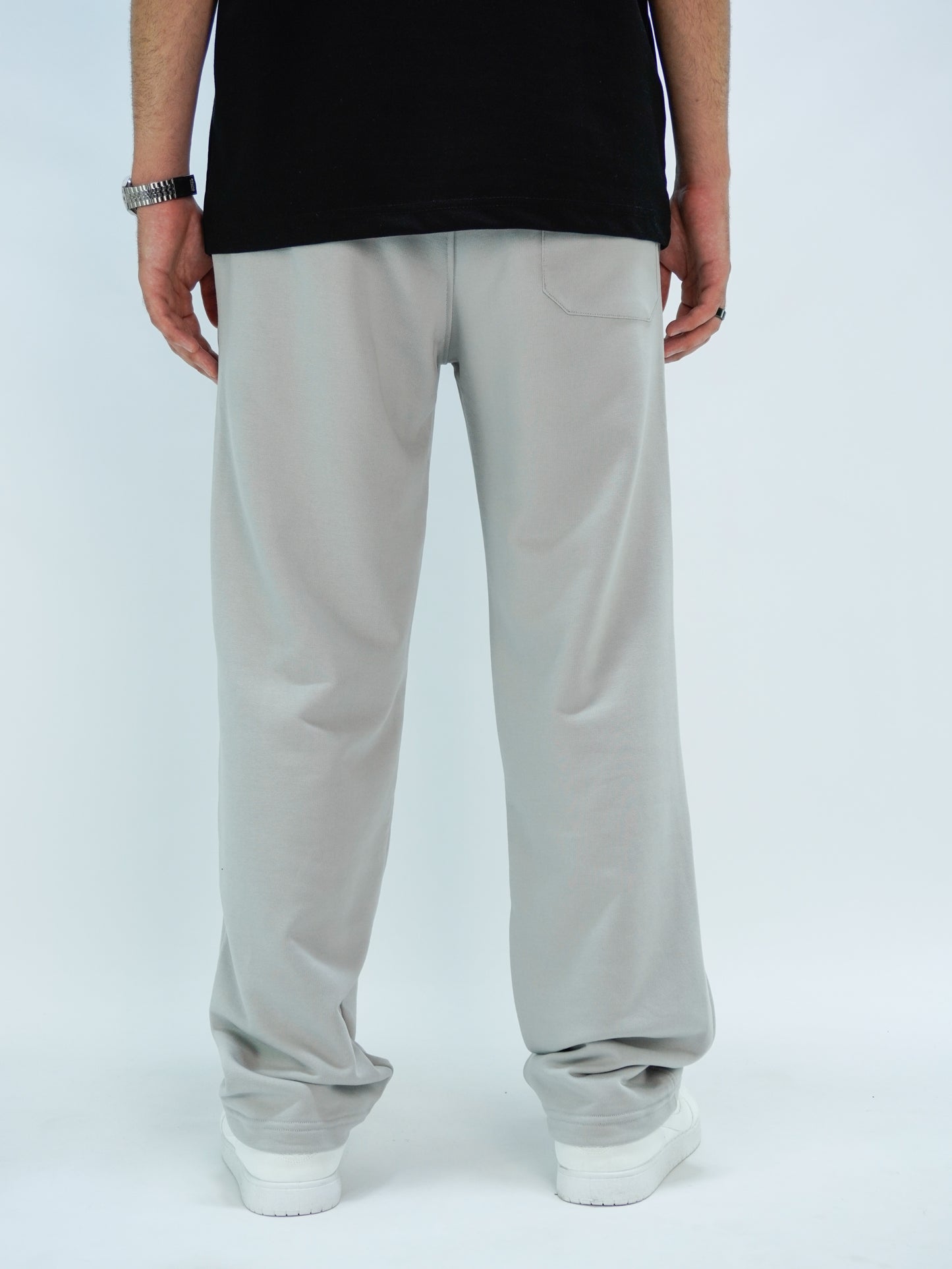 Stone Beige - Solid jogger pants