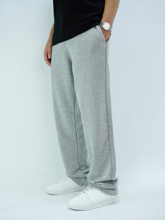 Gray - Basic jogger pants