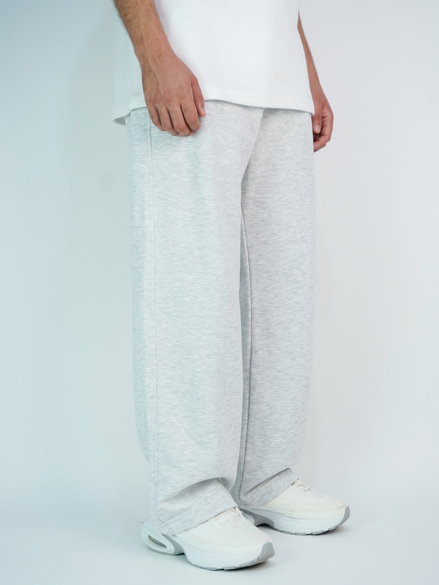 Light grey - Basic baggy pants