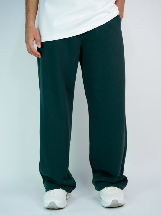 Olive - Basic baggy pants