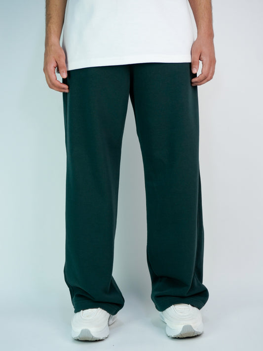 Olive - Basic baggy pants