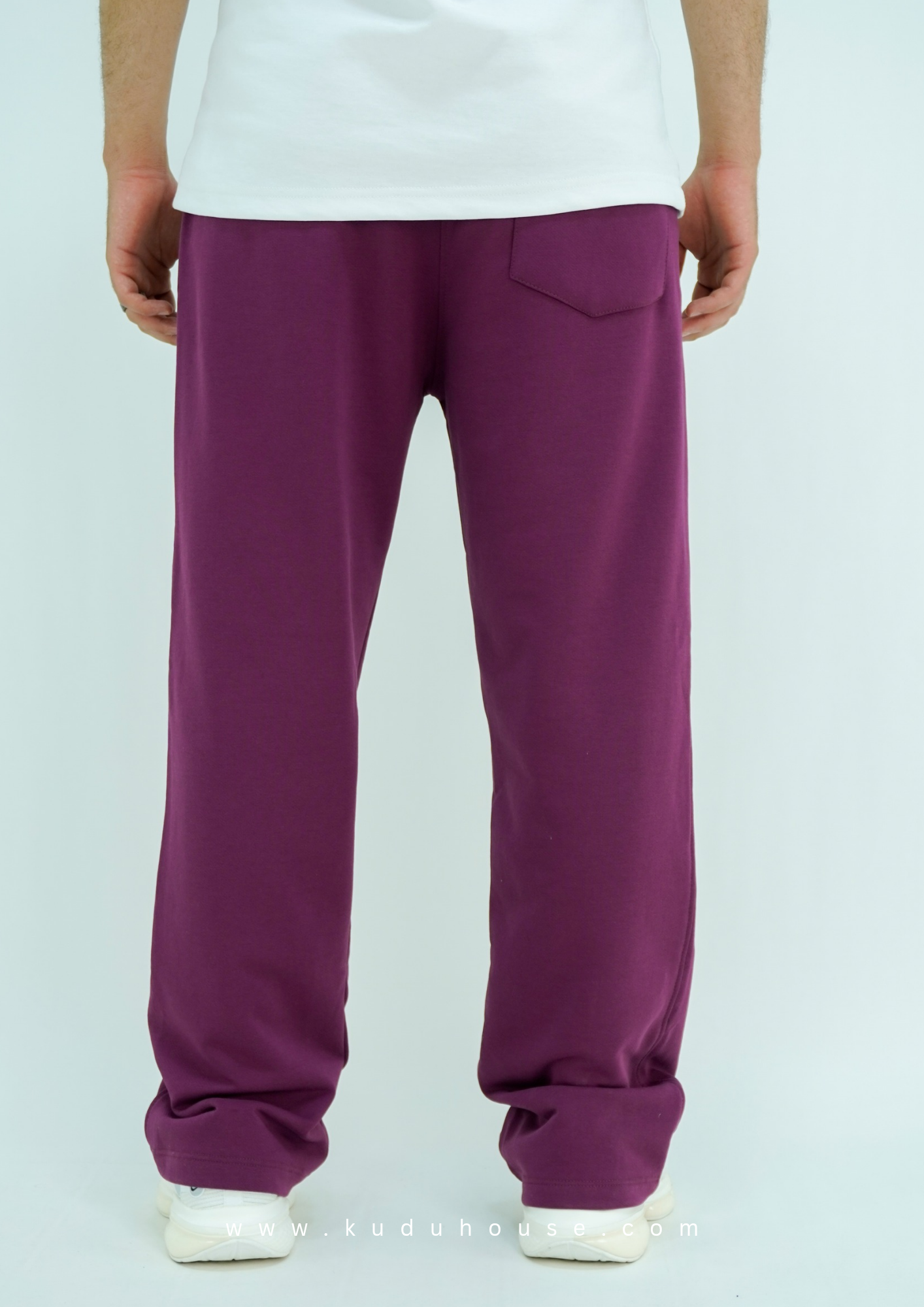 Burgundy - Vintage Baggy Jogger