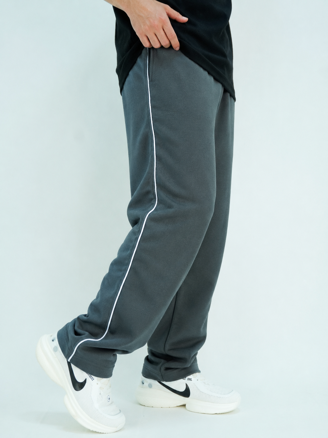 Slat grey - Wide leg jogger pants