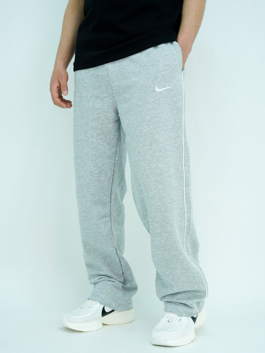 Grey - Wide leg jogger pants