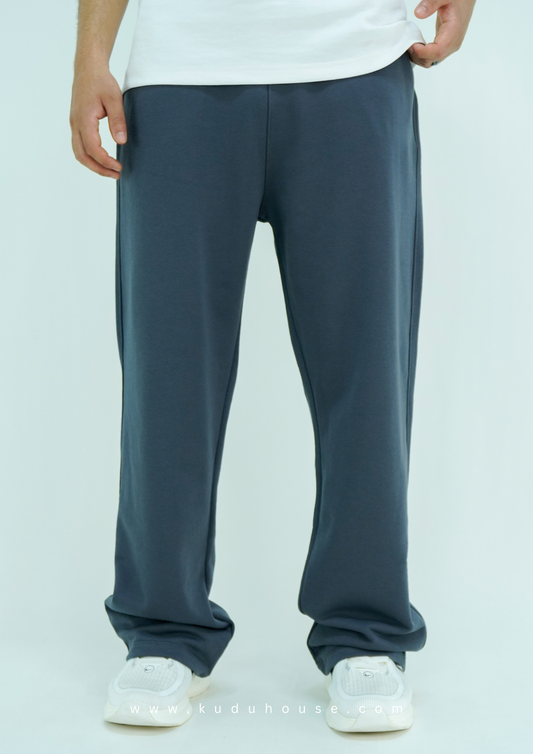 Slate grey - Basic baggy pants