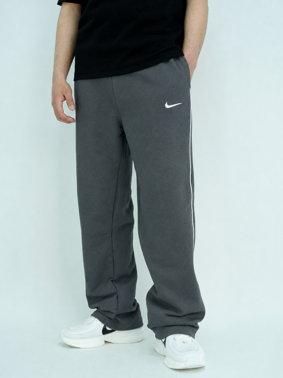 Slat grey - Wide leg jogger pants